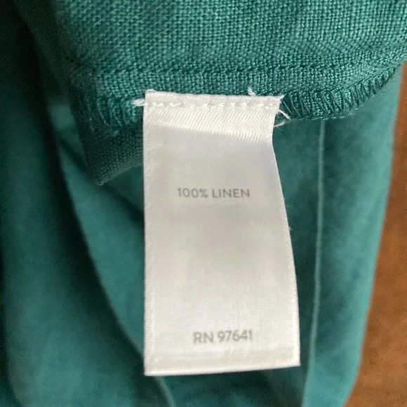 NWT J.jill, Purejill garment dyed linen dress, Sz. S Tall - Picture 8 of 8